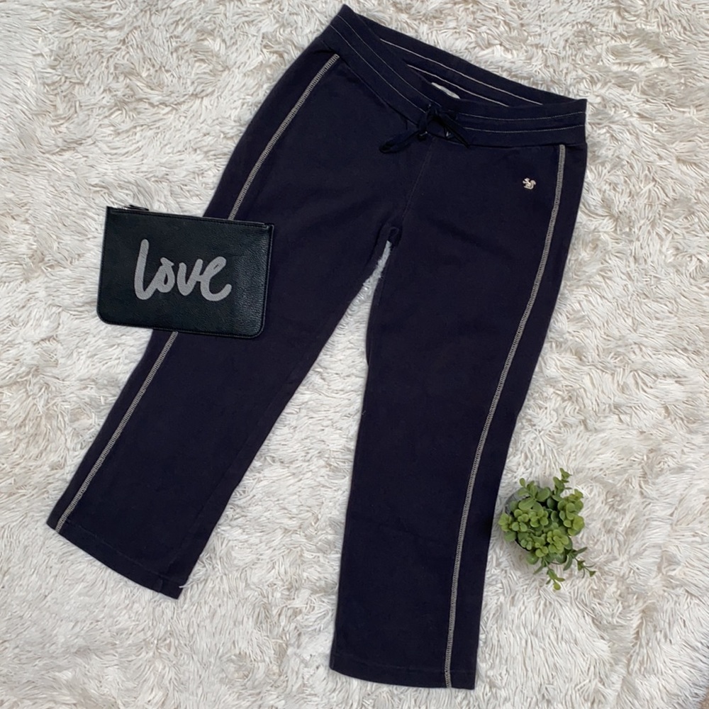 Jacob Connexion Cropped Joggers 💗 Navy